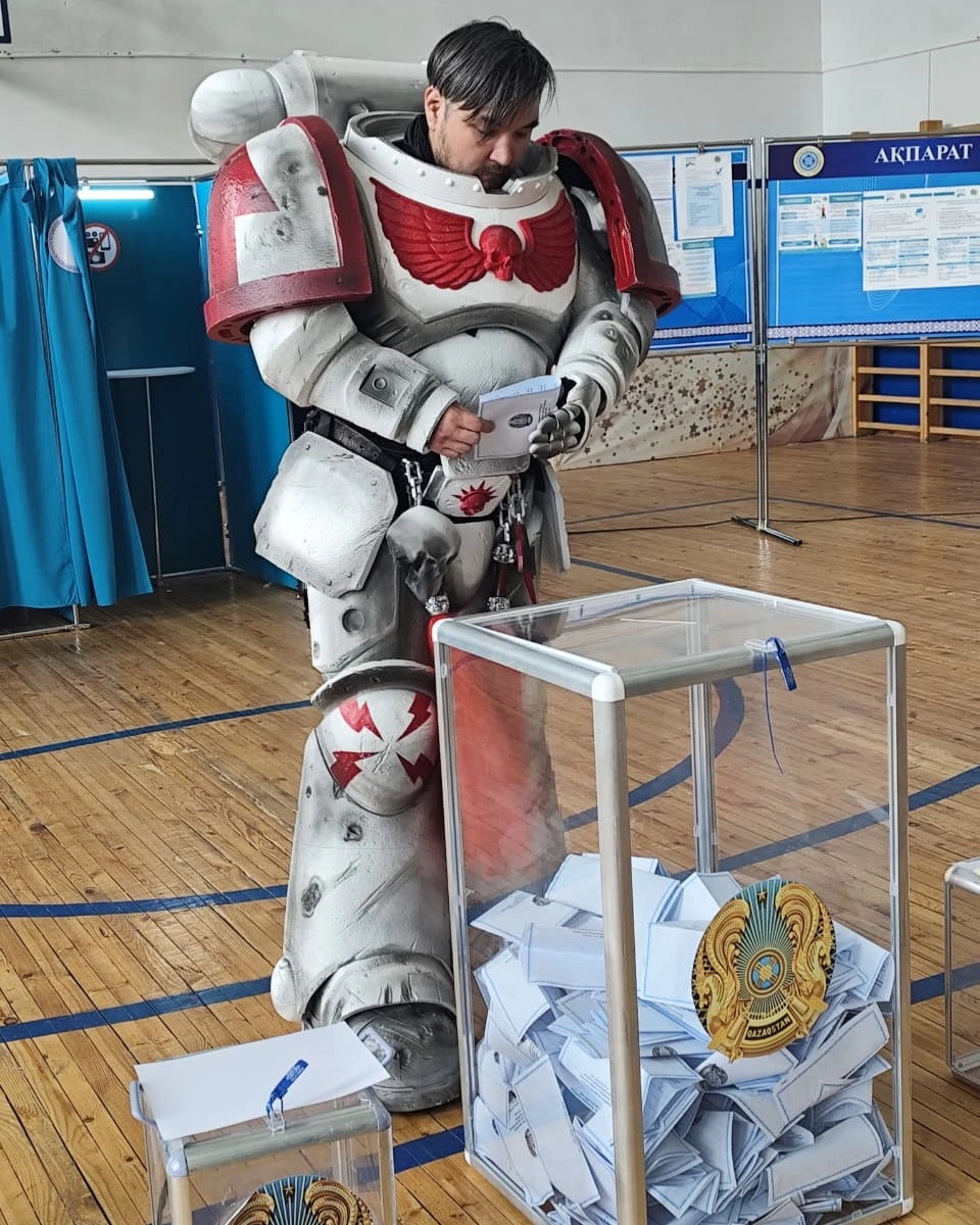 голосует