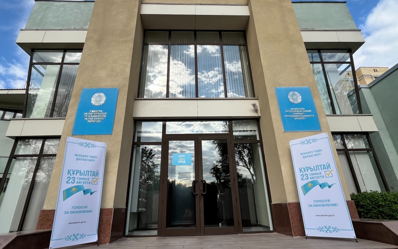 Kazakh citizens vote in Qurultay elections in Kyrgyzstan