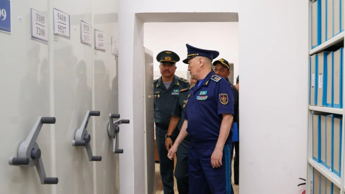 Новое здание Центрального архива Минобороны открыли в Астане