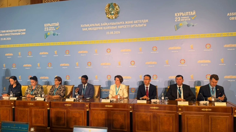 Миссия наблюдателей ШОС признает выборы депутатов Курултая 
