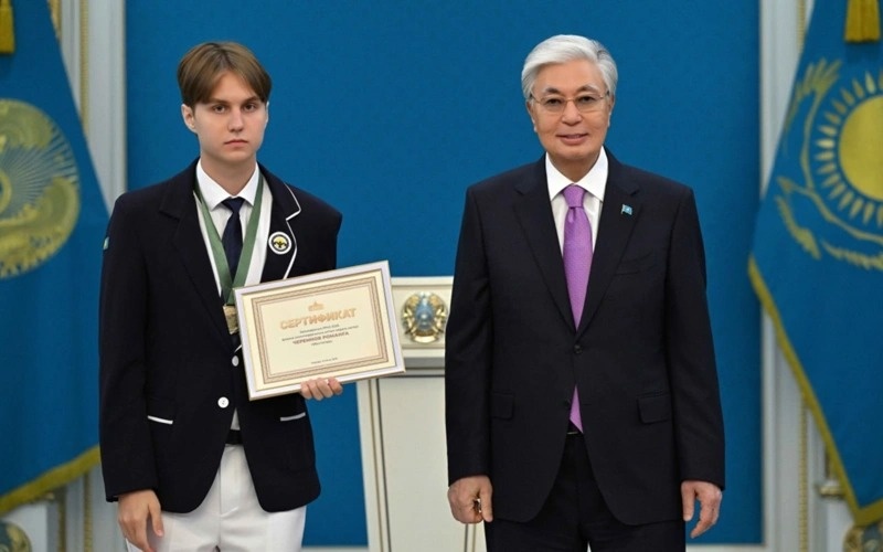 Tokayev awards cash prizes to Kazakh international Olympiad medalists Tokayev awards cash prizes to Kazakh international Olympiad medalists