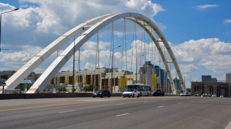 мост Архар в Астане снова ограничат для движения