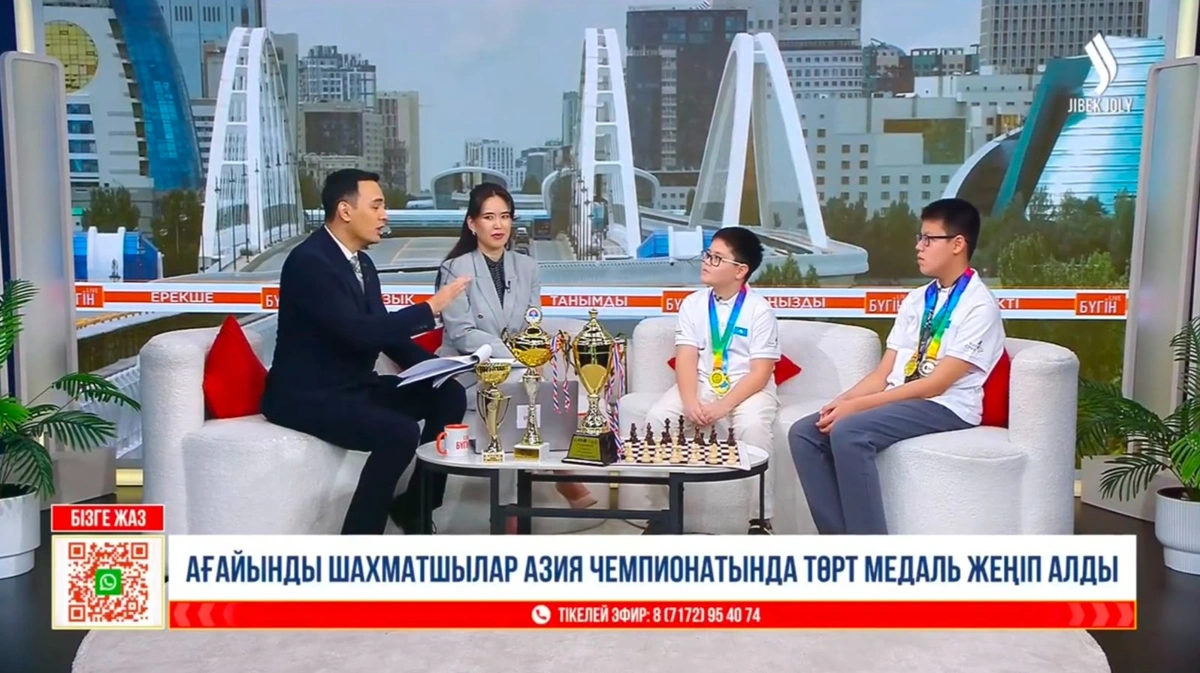 Ағайынды шахматшылар Азия чемпионатында төрт медаль жеңіп алды