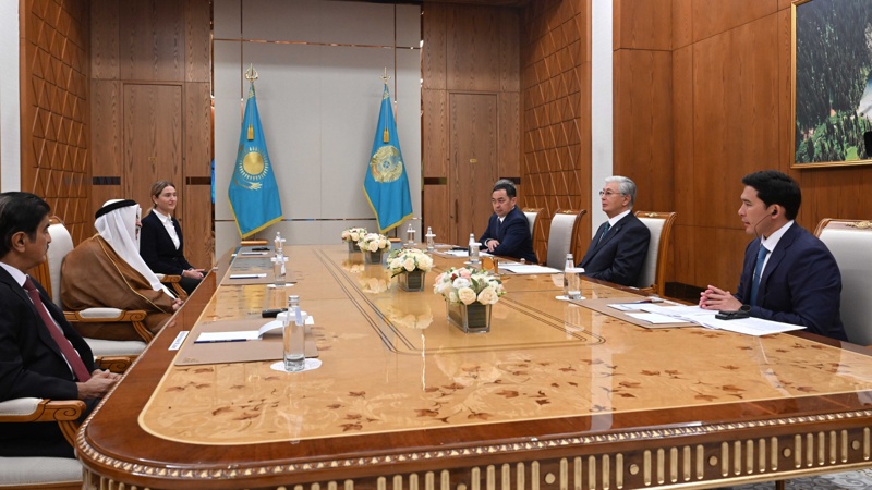 Kassym-Jomart Tokayev meets FIBA president to discuss basketball development Kassym-Jomart Tokayev meets FIBA president to discuss basketball development