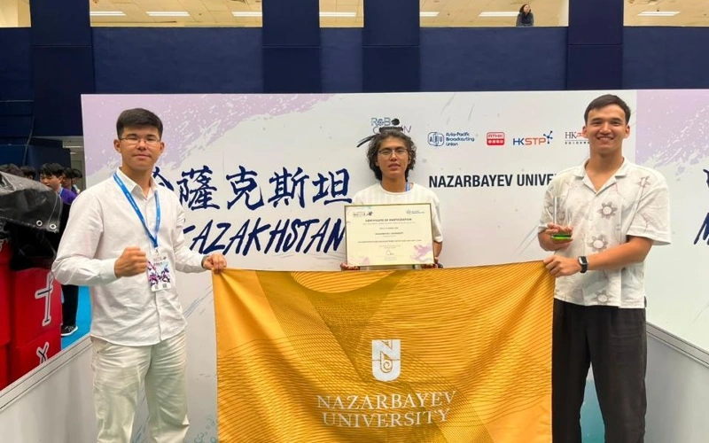 Kazakhstani robotics team wins special award at ABU Robocon 2026 in Hong Kong