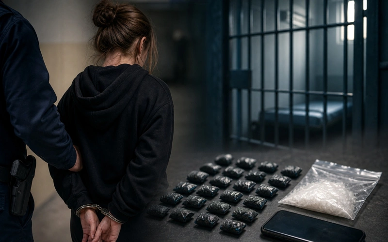20-летнюю девушку осудили на семь лет за попытку сбыта наркотиков в Актау