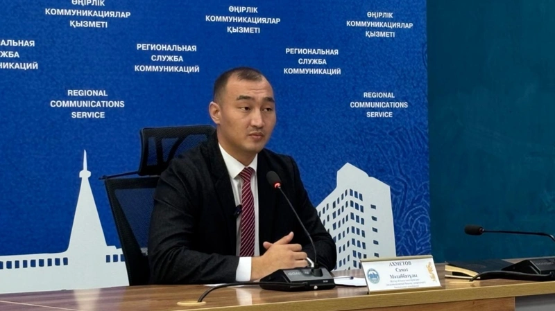 заместитель руководителя департамента санитарно-эпидемиологического контроля области Жетісу Самат Ахметов,