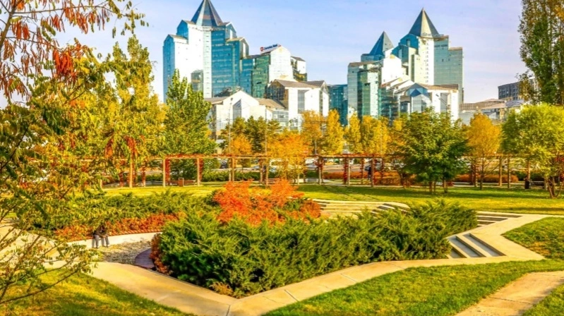 Осень в Алматы 