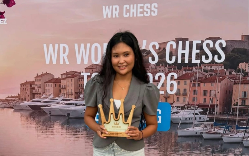 Bibisara Assaubayeva wins rapid title in Saint-Tropez
