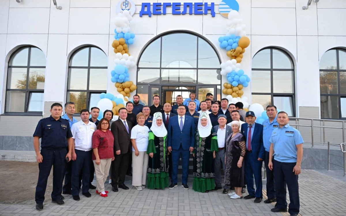 Новый железнодорожный вокзал Дегелен открыли в области Абай