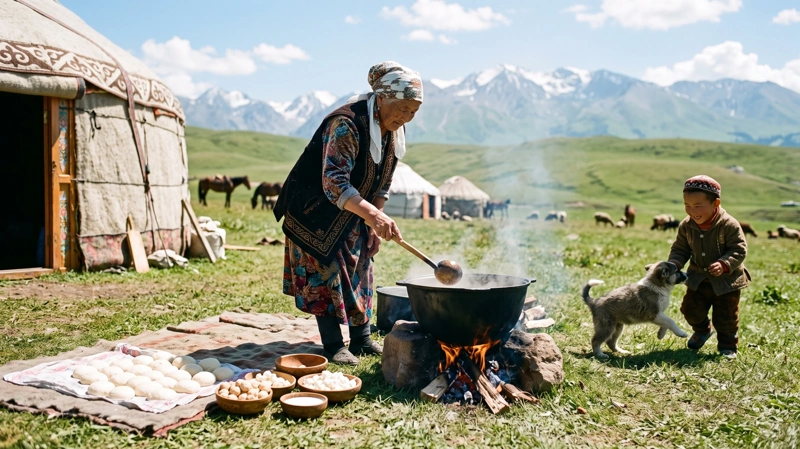 юрта дети