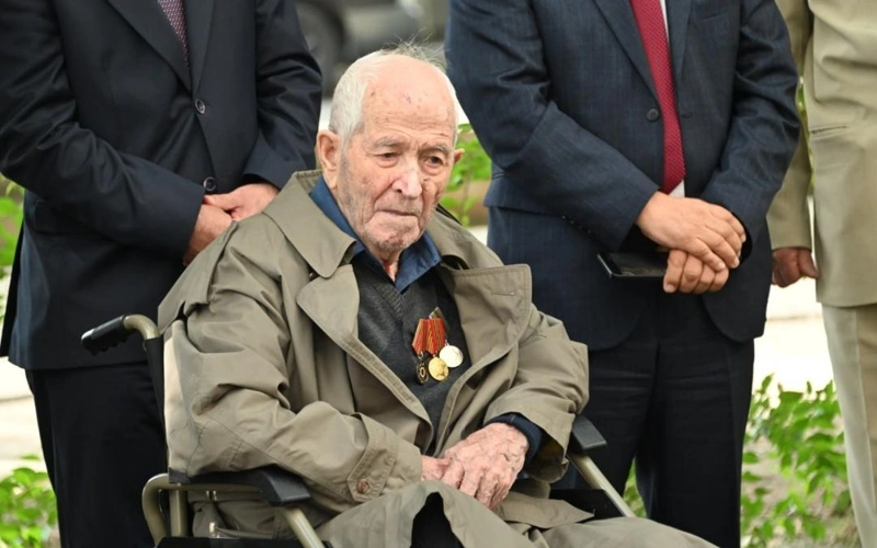 101-летие отметил ветеран Григорий Маларов из Семея