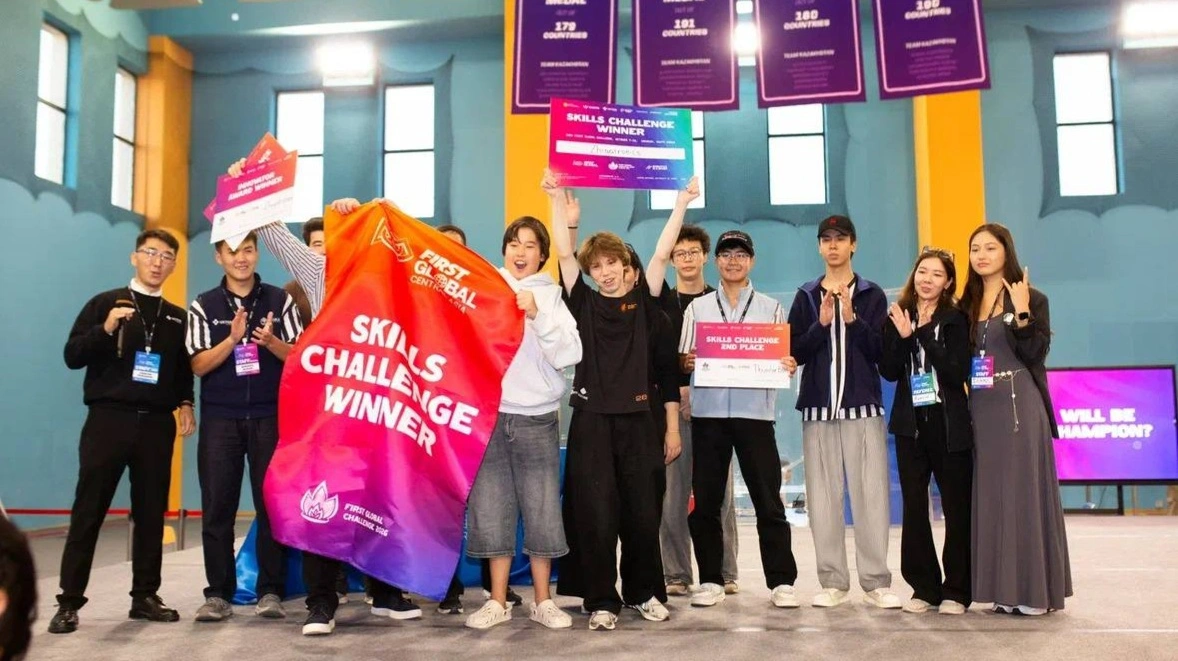Робототехники Казахстана нацелились на пятую победу: названа сборная FIRST Global Challenge 2026