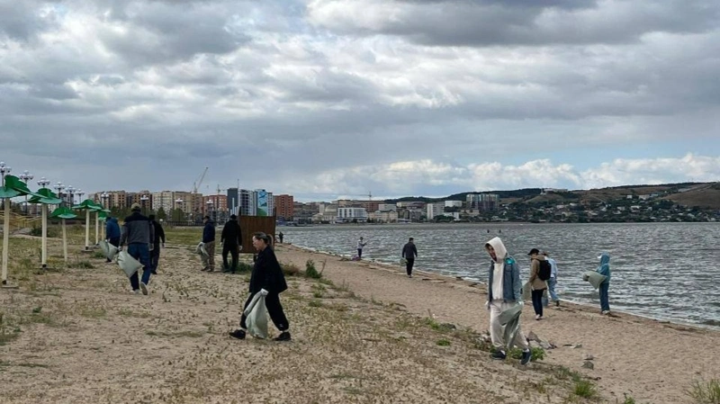 Акция «Чистые берега» в Казахстане