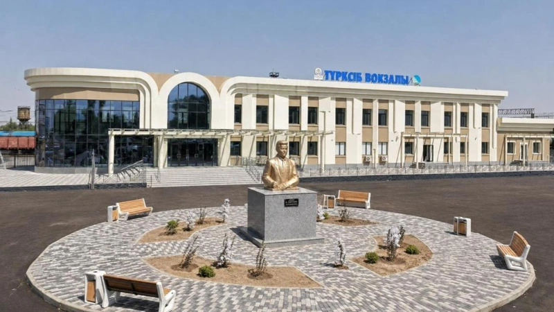 вокзал станции Түрксіб
