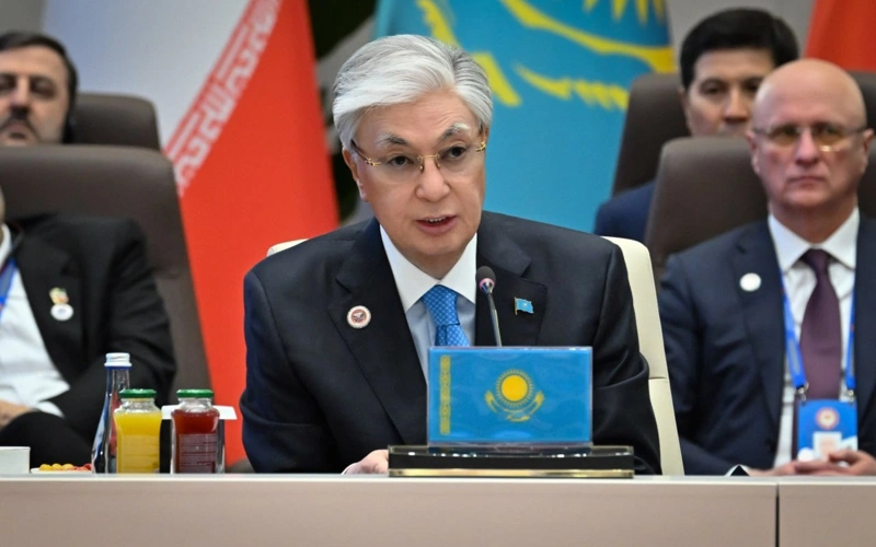 Kazakh president proposes enshrining key SCO principles in UN General Assembly resolution