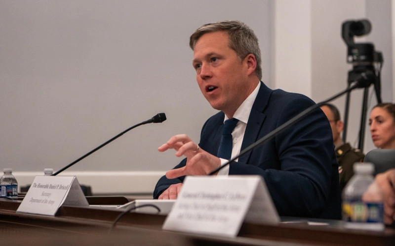 U.S. Army Secretary Dan Driscoll 