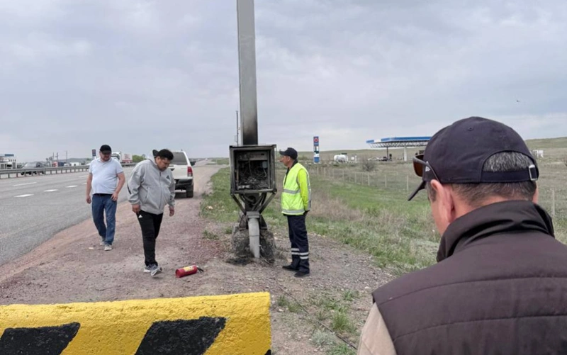 Қазақстан жолдарындағы автоматты таразылар өртеніп жатыр: жыл басынан бері үш жағдай тіркелді