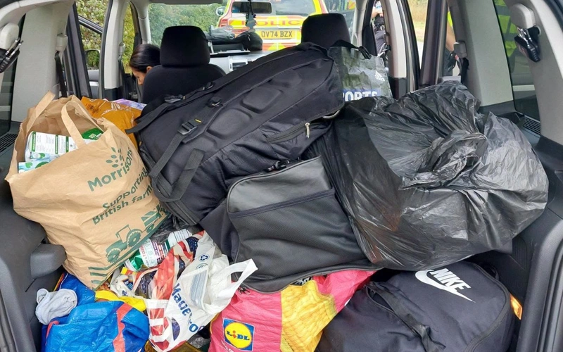 Police uncover £5,000 food haul during road operation 