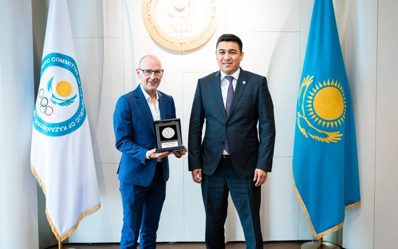 Kazakhstan NOC, Football Federation discuss prospects for cooperation