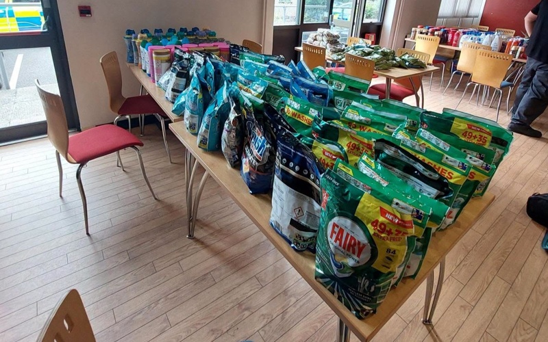 Police uncover &pound;5,000 food haul during road operation 