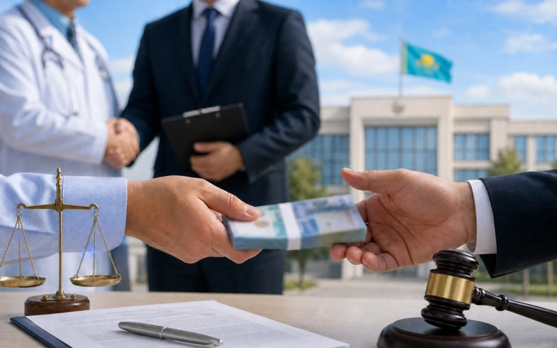 Больница вернула предпринимателям 300 млн теңге долга по госзакупкам в Жамбылской области