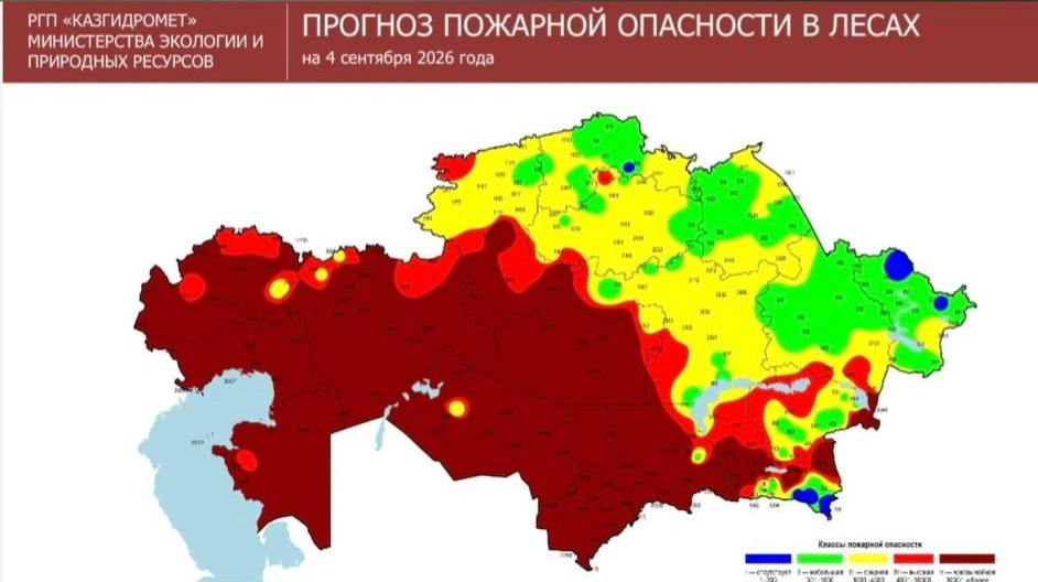 Қазақстанда бір тәулікте екі орман өрті тіркелді