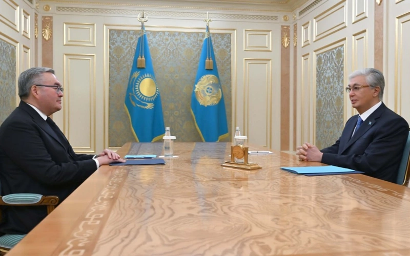 Мемлекет басшысы Сыртқы істер министрі Мұхтар Тілеубердіні қабылдады