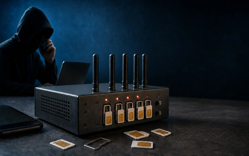 Продажу SIM-бокса, используемого для маскировки мошеннических звонков, пресекли в СКО