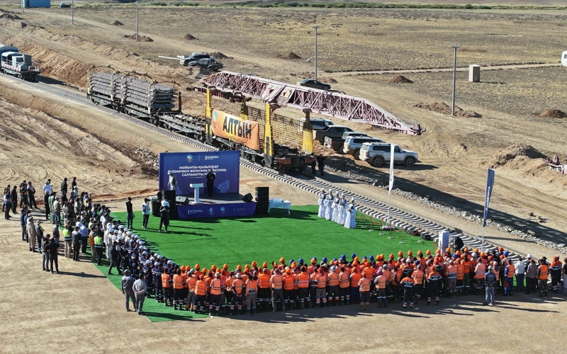 Мойынты – Қызылжар теміржол желісіндегі жолдардың түйісуі аяқталды