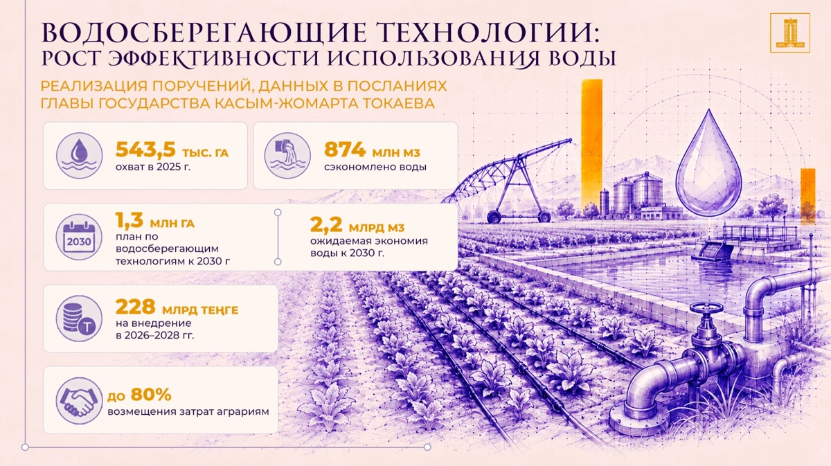 Казахстан планирует построить 42 новых водохранилища