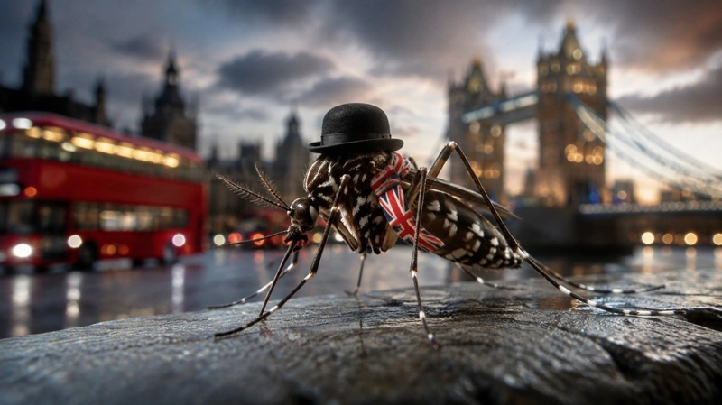 Experts explain how invasive mosquitoes reached UK