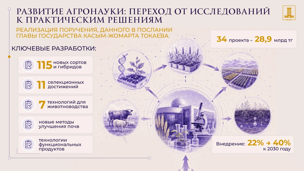 5,5 млн га &ndash; под пастбища, 8 млн га &ndash; для сельхозпроизводства