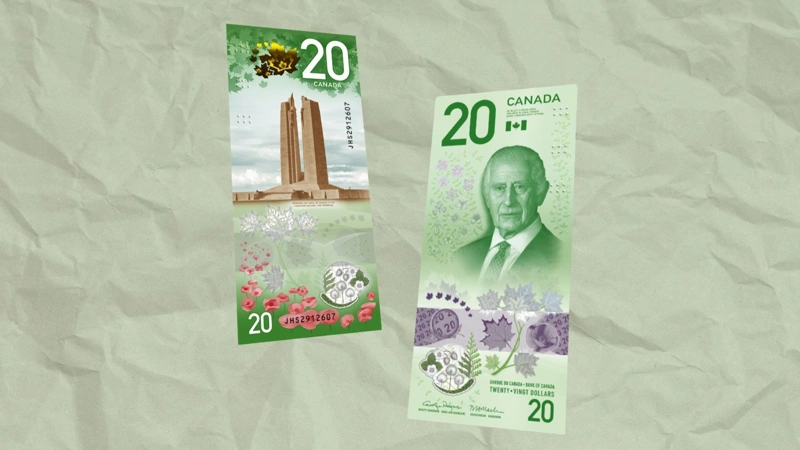 King Charles III, Canada, banknote