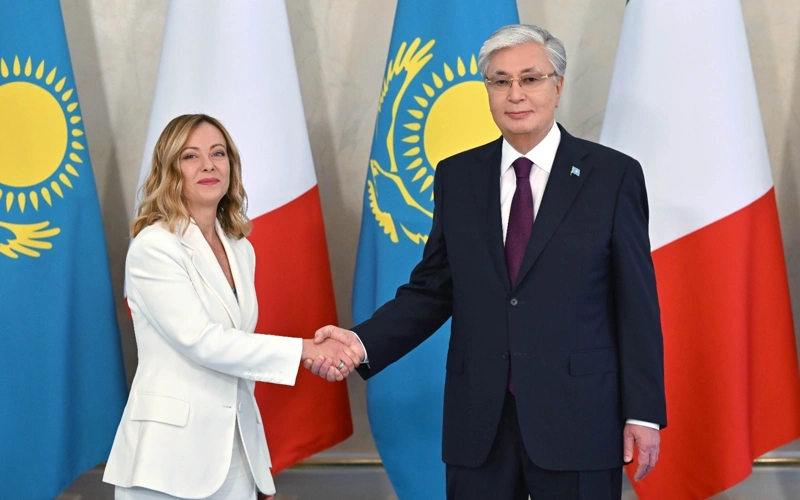 Тоқаев Джорджа Мелониді Италия Үкіметінің тарихи жетістігімен құттықтады