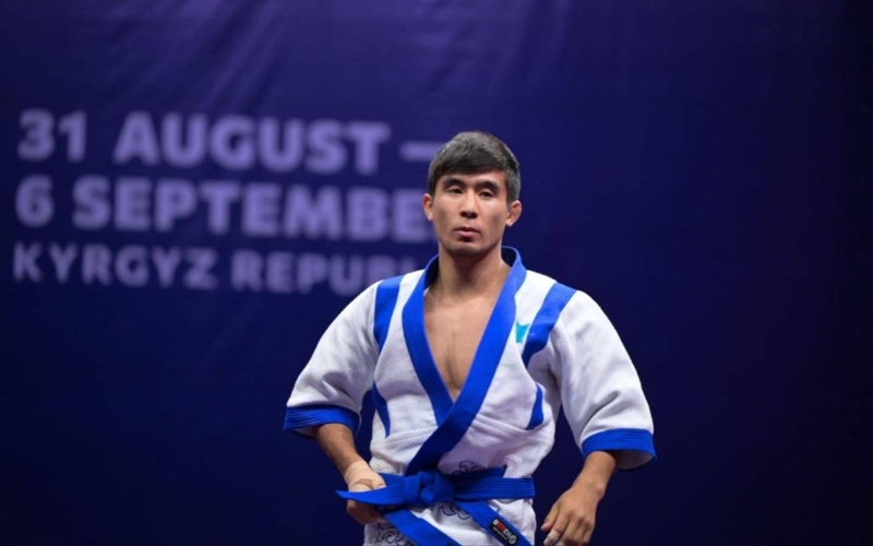 Kazakh wrestler claims gold at World Nomad Games Kazakh wrestler claims gold at World Nomad Games