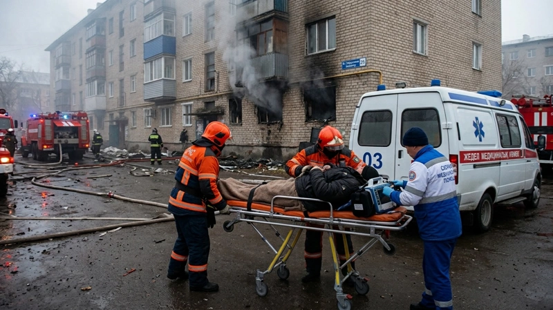 40-летнего мужчину с инвалидностью спасли при пожаре в Кокшетау