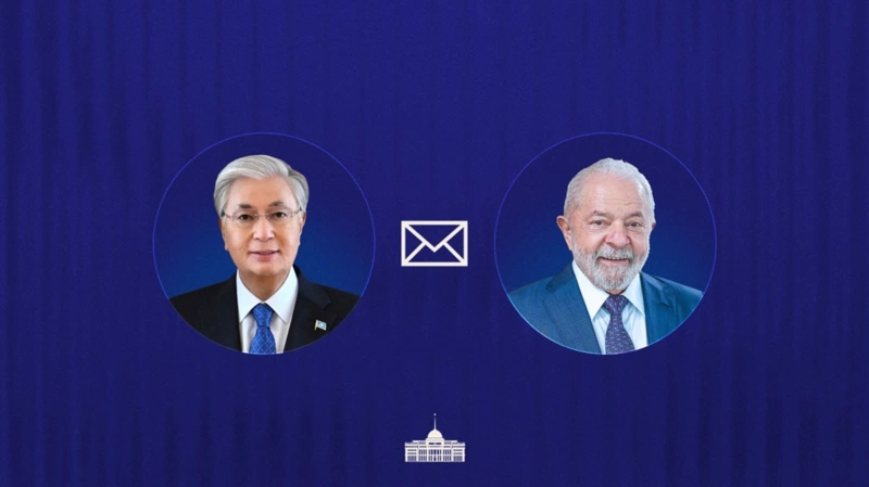 Қасым-Жомарт Тоқаев Бразилия Президентіне құттықтау жеделхатын жолдады