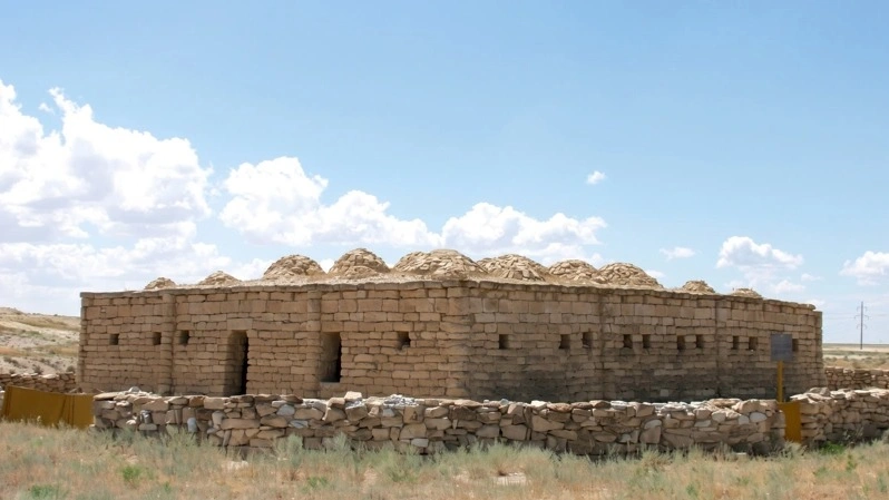 19th-century mosque with 22 rooms and 28 domes preserves spiritual legacy of Mangistau region