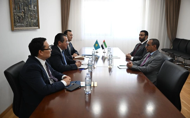 Kazakhstan, UAE discuss strengthening bilateral partnership