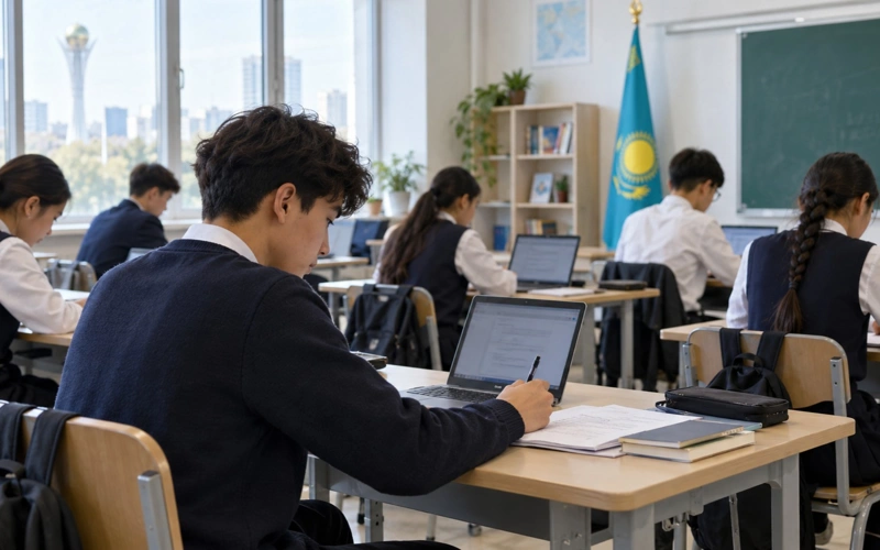 Kazakhstan, science, PISA 2025, education, schools, students, universities