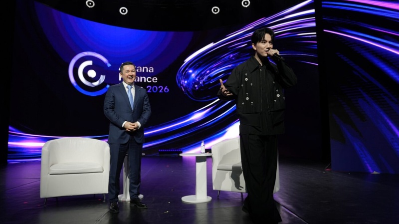 Dimash Qudaibergen takes stage at Astana Finance Days 2026 Dimash Qudaibergen takes stage at Astana Finance Days 2026