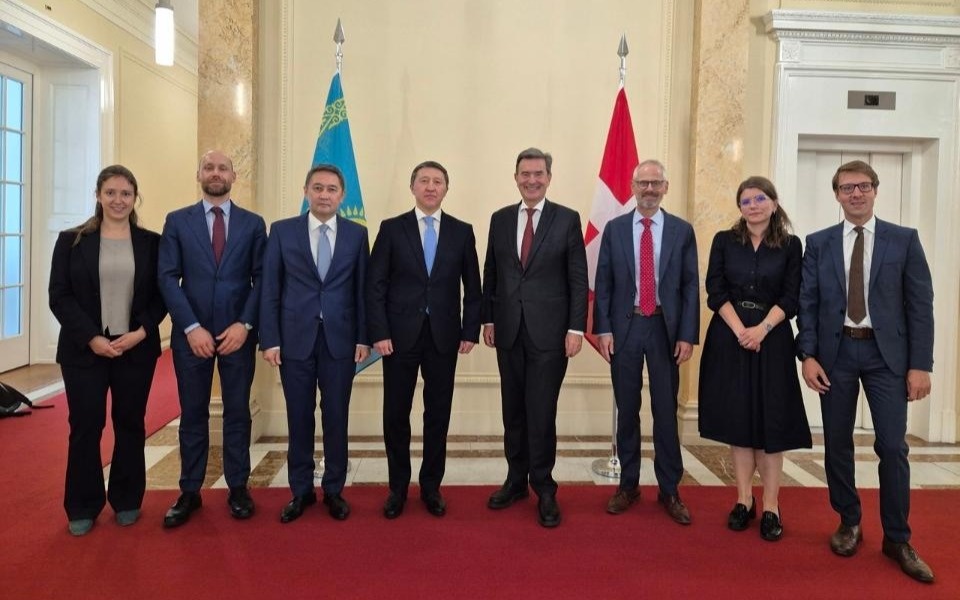 Kazakhstan, Switzerland hold 7th round of political consultations