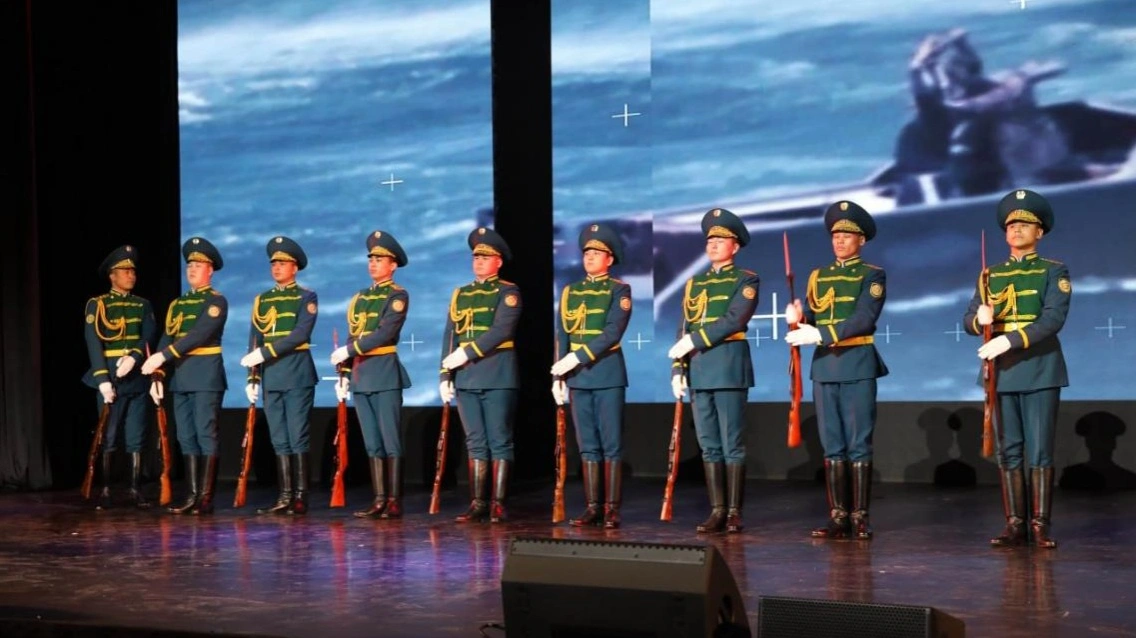 Столичных призывников торжественно проводили на службу в Пограничную службу