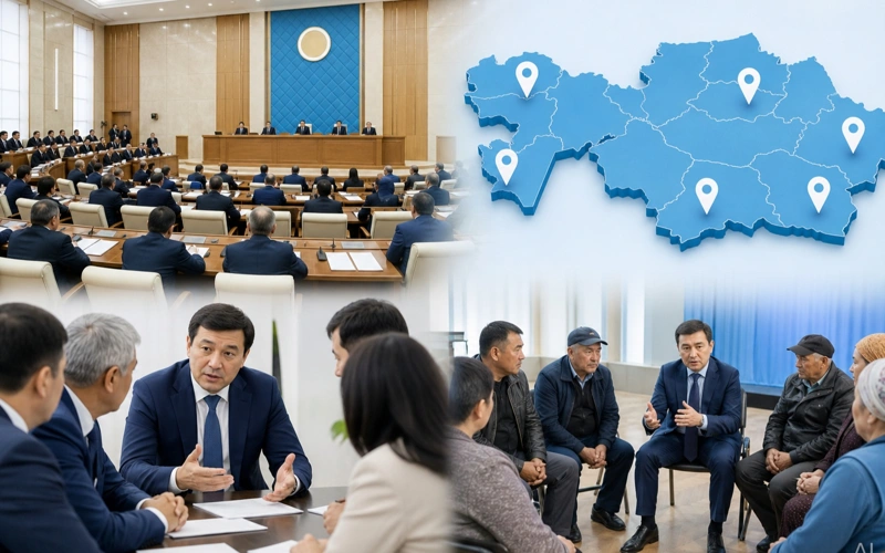 Құрылтайдың әр депутатына белгілі бір өңір бекітіледі