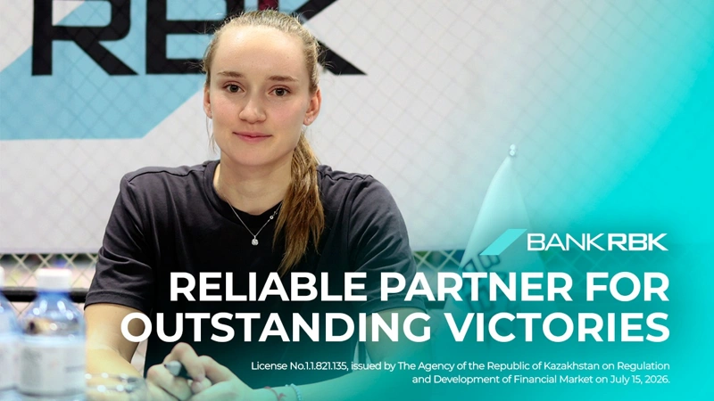 Bank RBK celebrates historic world No.1 ranking of Brand Ambassador Elena Rybakina
