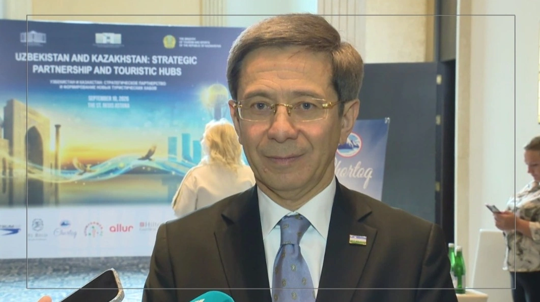 Өзбекстан Республикасының Қазақстан Республикасындағы Төтенше және Өкілетті Елшісі Бахтиёр Ибрагимов.