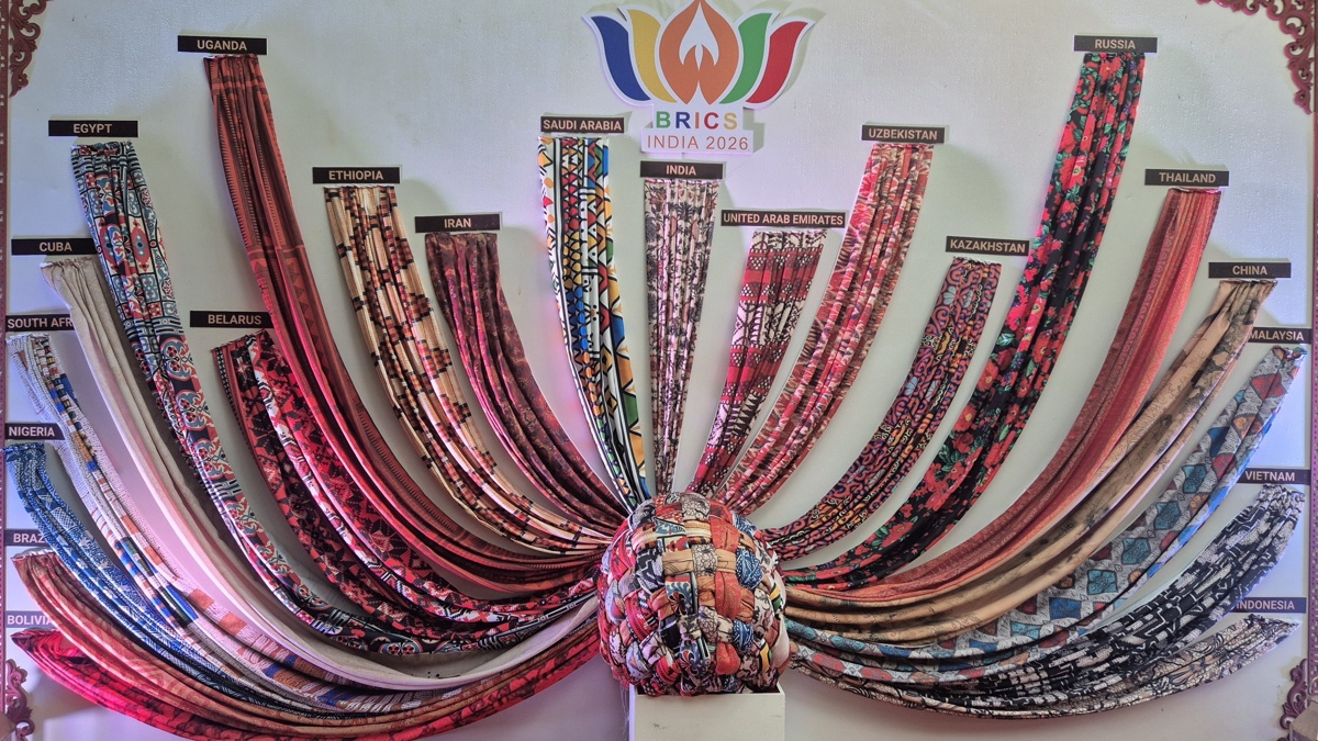 Kazakhstan’s traditional crafts showcased at BRICS Bazaar 2026 in New Delhi