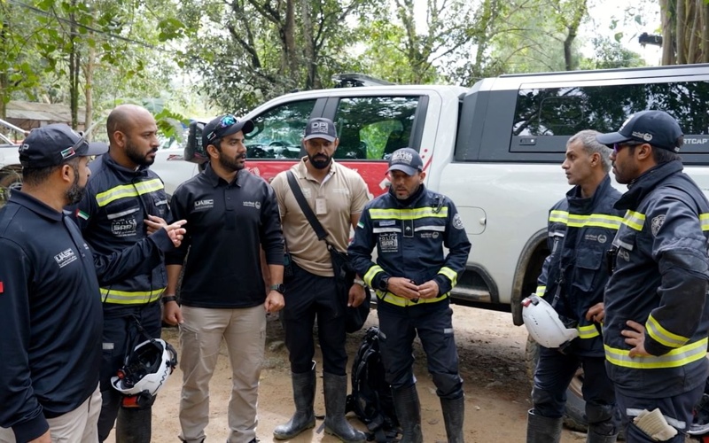 UAE search and rescue team locates 10 missing people in Nepal UAE search and rescue team locates 10 missing people in Nepal