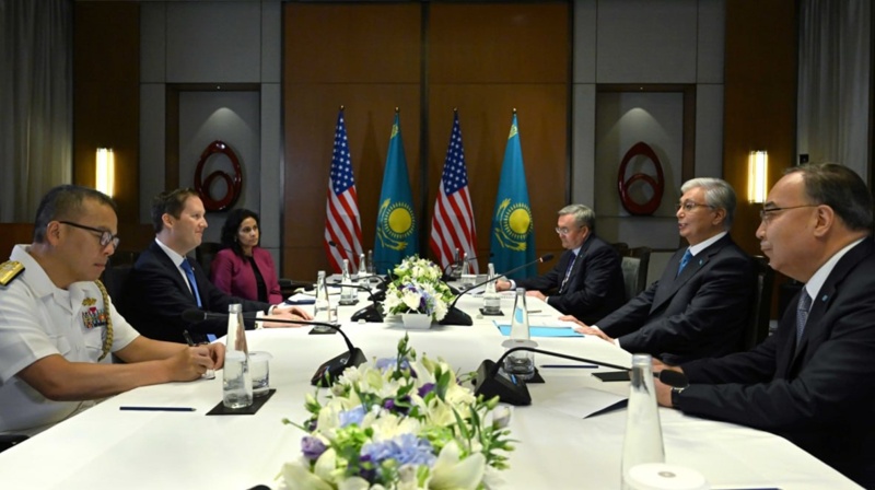 Trump sends personal message to Kazakh President via U.S. Special Envoy Trump sends personal message to Kazakh President via U.S. Special Envoy